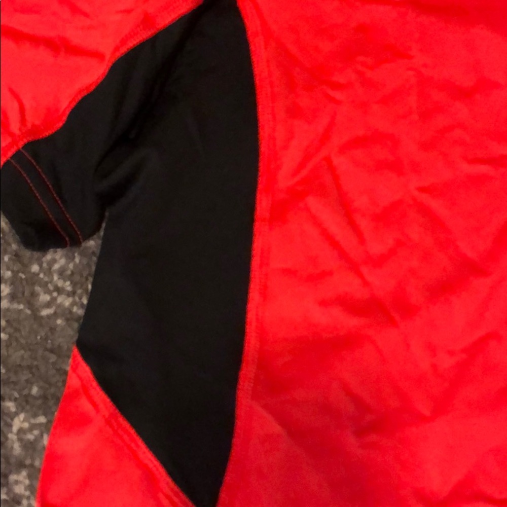 Under Armour Orange Coolswitch Running Shirt - Picture 4 of 8